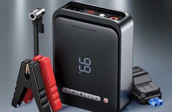 בוסטר הנעה לרכב + קומפרסור לניפוח גלגלים